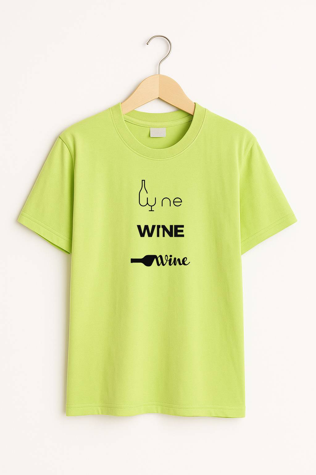WINE Sip & Style Regular Fit Tee"