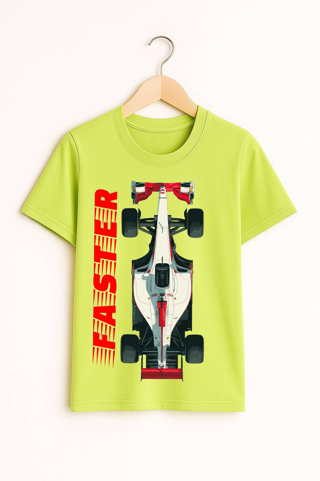 🏎️ “F1 Speed Mode” Oversized Mint T-Shirt