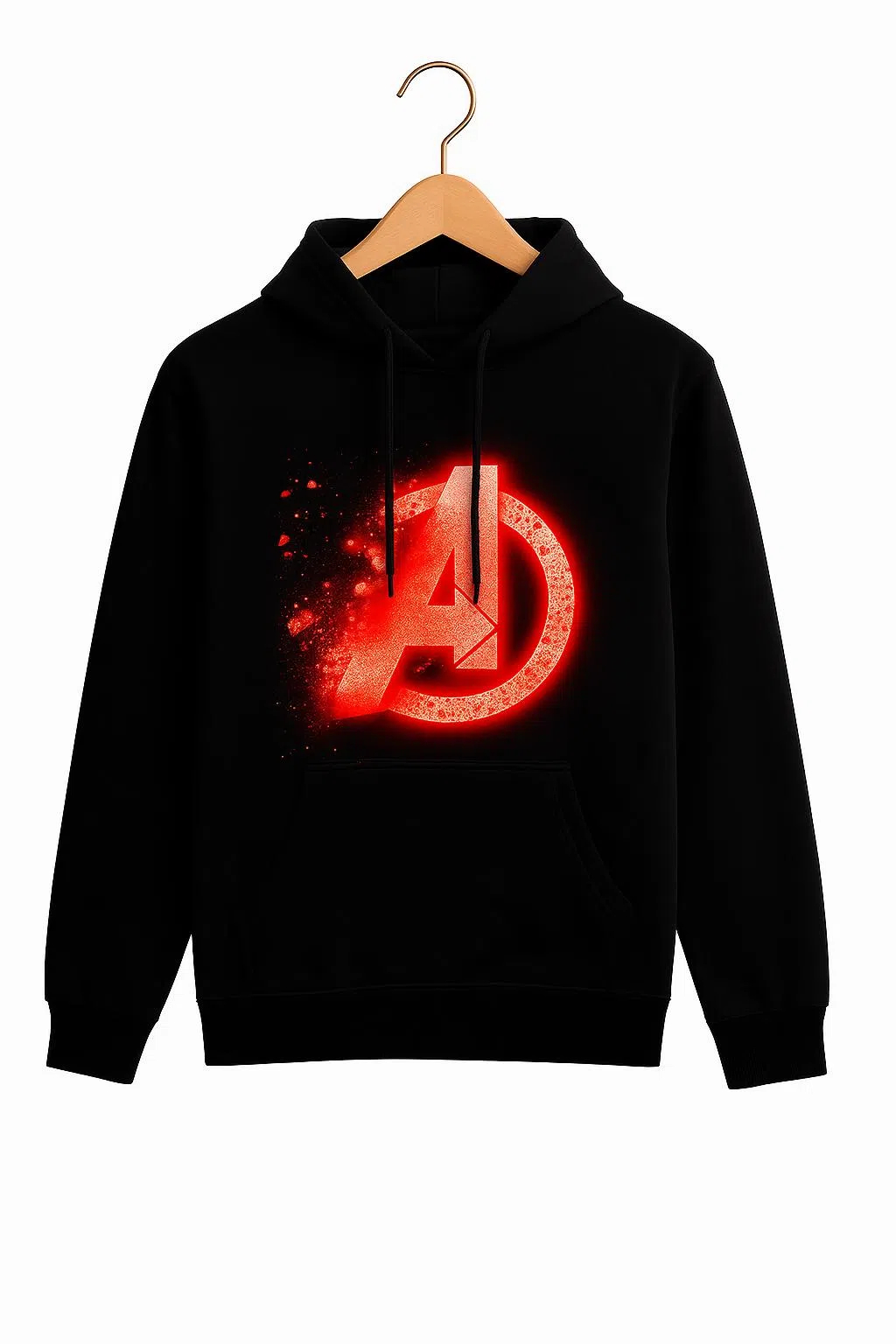🔥 Avengers Assemble Black Hoodie