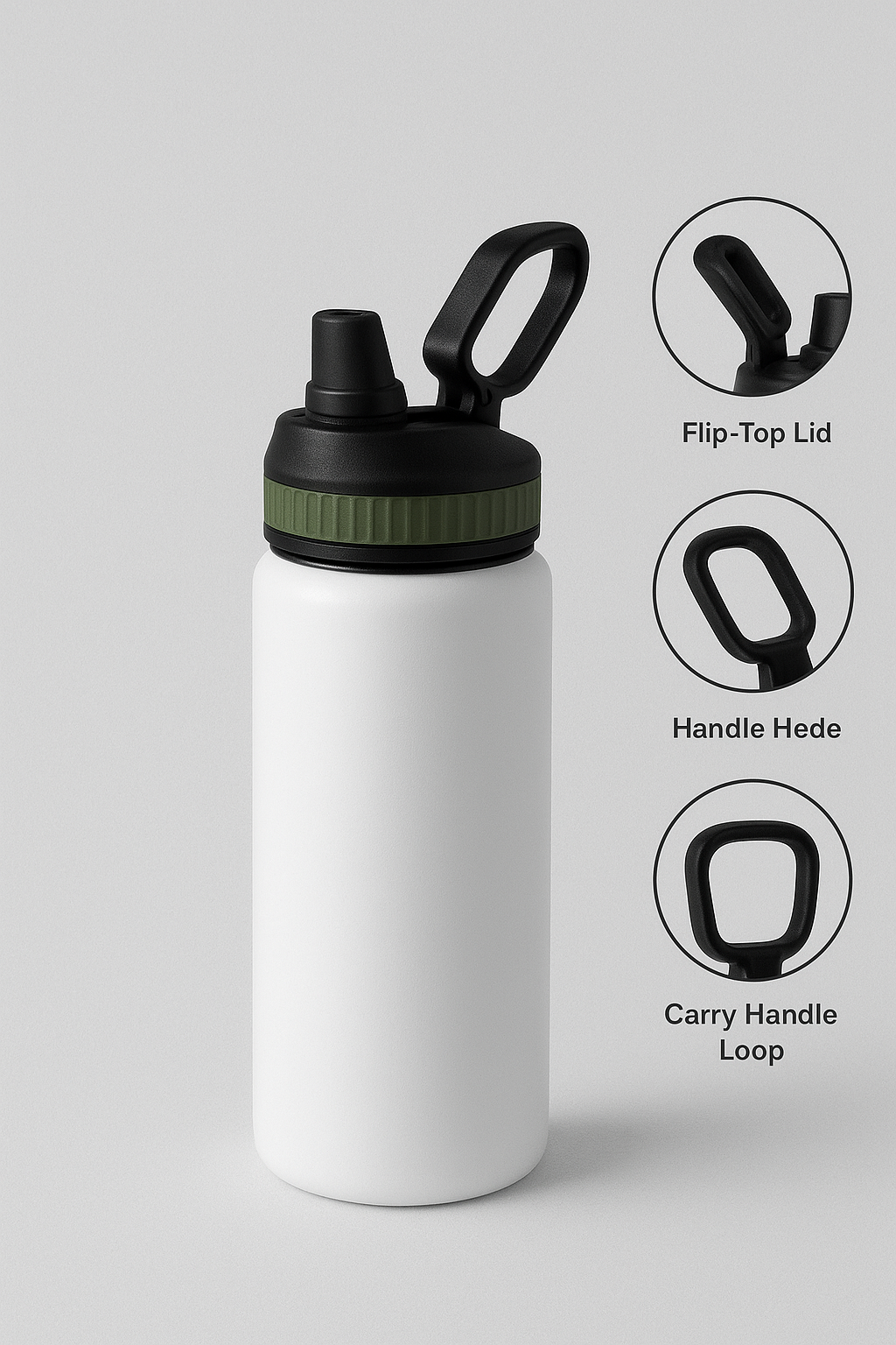 Here is a product title and description for the cartoon-themed water bottle and ceramic mug set show